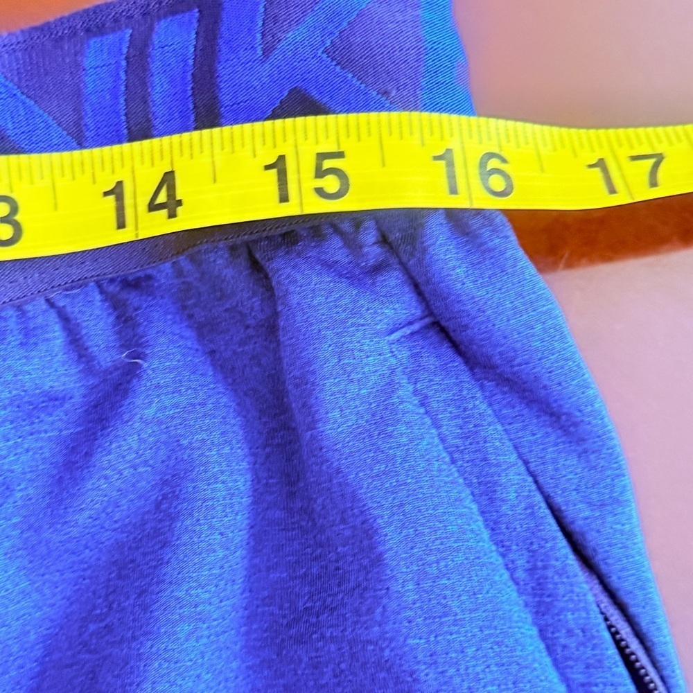 Nike Dri-Fit Men's Blue Training Athletic Workout Pants - Picture 7 of 10